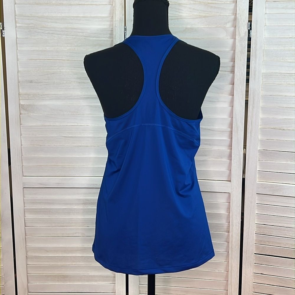 3/$25 Nike Royal Blue Running Singlet Racerback Tank Medium - Picture 6 of 10